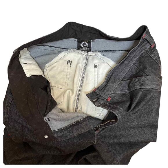 BRP Can Am Spyder Black Motorcycle Jeans Size 38 Style 441509 - Picture 7 of 12